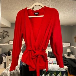 Express Wrap Sweater
